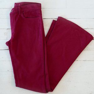 J Brand Jeans - Black Cherry Flared Jeans Size 28